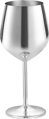 Produktbild von Weingläser-Set aus Edelstahl, unzerbrechliches Weinglas aus Metall, silberne Weinkelche für draußen, ideales Geschenk für Weinliebhaber