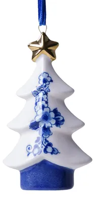 Productafbeelding van Heinen Delfts Blauw – Kerstornament, kerstboom, ster