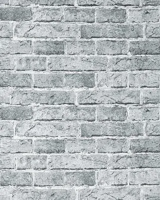 Produktbild von EDEM 583-26 3D Rustikale Vinyl Tapete Vintage Mauerstein Klinker Ziegel Brix grau