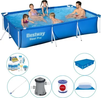 Zdjęcie produktu dla Zestaw basenowy - Bestway Fast Set 300x201x66 cm Rund