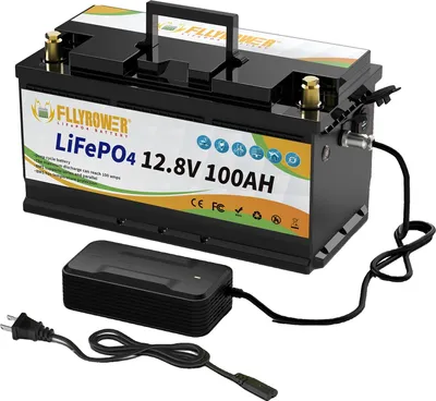 Zdjęcie produktu dla Akumulator LiFePO4, pojemność 100 Ah, wodoodporność IP65