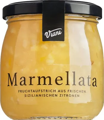 Produktbild von Marmellata di Limone, Fruchtaufstrich aus sizilianischen Zitronen, 210g, Viani