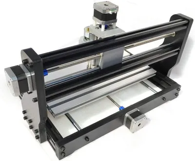 Obrázek produktu pro 3osý gravírovací stroj s gravírovacím nástrojem ER11 CNC Cutter Kit, frézka 2 in1 GRBL CNC Cutter Kit