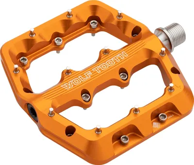Obrázek produktu pro Wolf Tooth Waveform Pedály, malé, Plattform-Pedal, oranžové