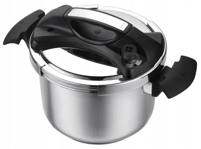 Produktbild von Edënbërg Schnellkochtopf 10 L – Edelstahl – Ø 24 cm – Geeignet für Induktion