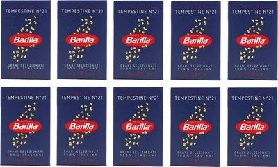 Produktbild von 10x Pasta Barilla Tempestine Nr. 21 italienisch Nudeln 500 g pack