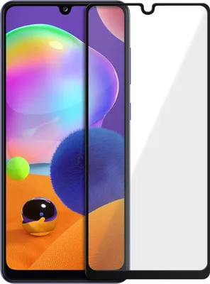 Obrázek produktu pro Avizar, ochranná fólie z tvrzeného skla pro Samsung Galaxy A31, černá