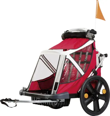 Image de Bellelli B-Travel 20 pouces remorque de vélo pour enfants remorque de vélo pour enfants remorque de vélo vélo, couleur:rouge, version:standard