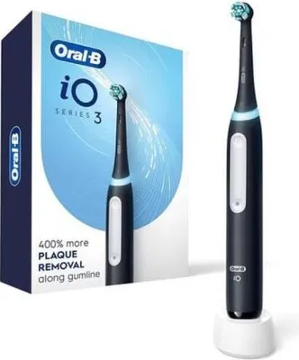 Image de Brosse à dents Oral B Series 3 Io Noir