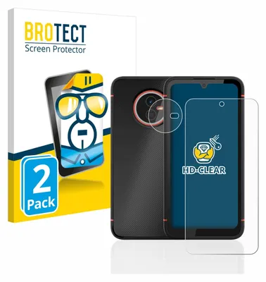 Product packaging for screen protectors, showing the packaging box and a representation of the product.