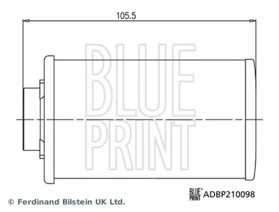 Produktbild von BLUE PRINT ADBP210098 Automatikgetriebe Ölfilter Getriebeölfilter für BMW 3 Limousine (E90) 5 Limousine (F10) 3 Limousine (F30, F80) 3 Coupe (E92)