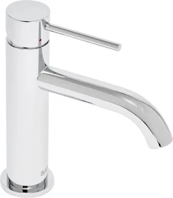 Produktbild von SAT Aurum Einhand-Waschtischbatterie Waschtischarmatur 16,5 cm Edelstahl, Chrom