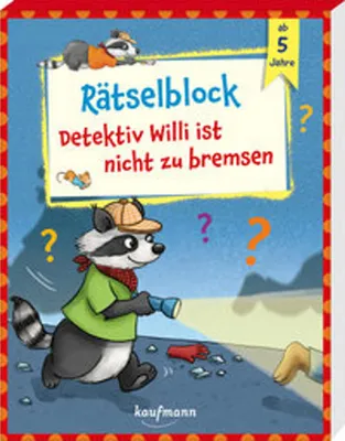 Produktbild von Rätselblock - Detektiv Willi ist nicht zu bremsen
