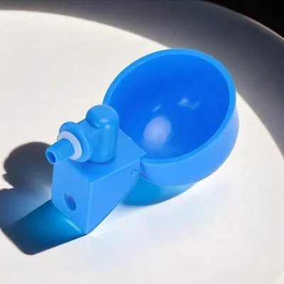 Image de Abreuvoirs automatiques pour poulets, écoulement rapide de l'eau, lot de 10, à suspendre