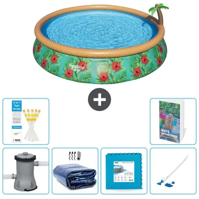 Image de Bestway Fast Set Rond - 457 x 84 cm - 7 pièces  S319