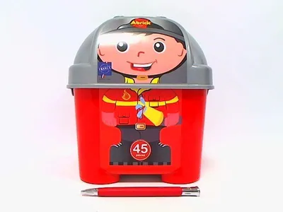 Produktbild von Ecoiffier Abrick Baustein BoxFeuerwehr