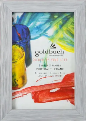 Produktbild von Goldbuch Colour Up Bilderrahmen, hellgrau, für 1 Foto, 10x15 cm