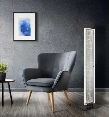 Produktbild von GLOBO Lighting Stehleuchte MIRRORA LBH 30x20x117 cm schwarz Stehlampe