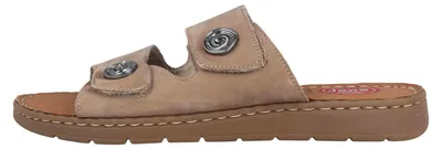 Produktbild von Jana Relax Pantoletten in Übergrößen Taupe 8-8-27109-26 341 große Damenschuhe