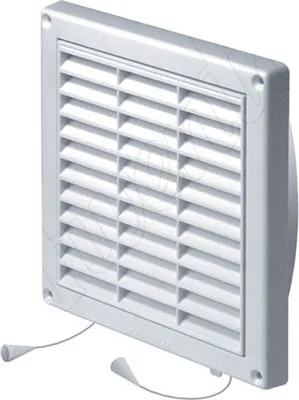 Zdjęcie produktu dla Kratka wentylacyjna ścienna Osłona kanału z siatkowym sznurkiem i zamkiem 130x200mm