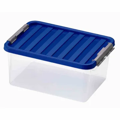 Produktbild von Systembox 14 l, 40 x 29 x 18 cm mit Deckel, farblich sortiert