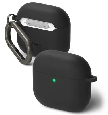 Produktbild von Ringke Silikon Apple Airpods 4 Schwarz