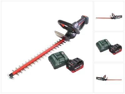 Productafbeelding van Metabo HS 18 LTX 55 accu heggenschaar 18 V 53 cm + 1x accu 5,5 Ah + lader