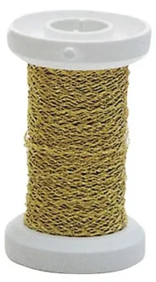 Produktbild von Glorex Effektdraht gold, 0,25 mm x 60 m