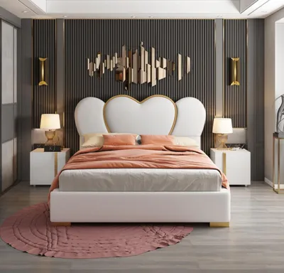 Obrázek produktu pro čalounění postelí v ložnici dvoulůžkové hotelové postele Kožené postele