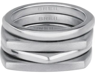 Produktbild von Juwel BREIL Sammlung NEW TETRA, RINGE aus DAMEN in STAHL Farbe SILVER messen 18 - TJ3019