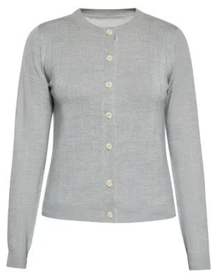 Produktbild von CALEY  Damen Strickjacke - Grau, XL