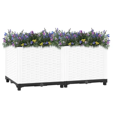 Produktbild von vidaXL Hochbeet 80x40x38 cm Polypropylen