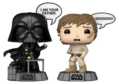 Produktbild von FUNKO POP! Darth Vader & Luke Skywalker, Sammelfigur, Film & TV-Serien
