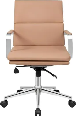 Produktbild von r Drehstuhl Beige Gaming moderner Einzelstuhl Bürostuhl Bürostuhl