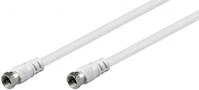 Obrázok produktu pre goobay SAT Antennenkabel doppelt geschirmt weiß 5 m