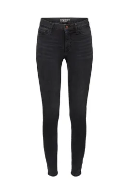 Produktbild von Esprit Women Pants denim length service, black dark washed