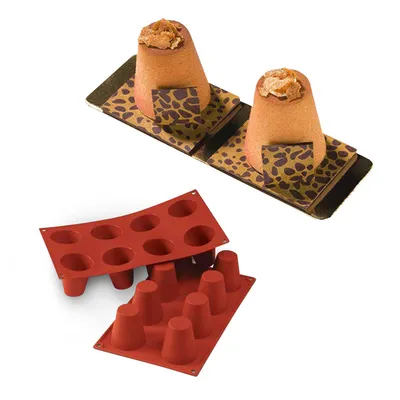 Obrázek produktu pro Silikonová forma na pečení MUFFINFORM x8 forem na muffiny MUFFIN New SILIKOMART