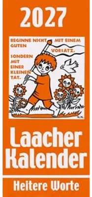 Obrázek produktu pro Laacher Kalender: Veselé myšlenky pro rok 2027