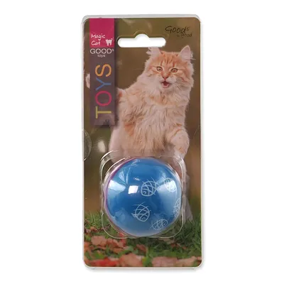 Obrázek produktu pro Hračka MAGIC CAT míček se závažím modro-fialový 5 cm