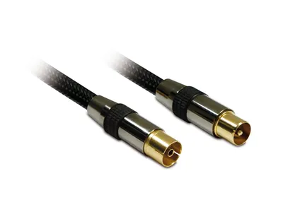 Produktbild von Metronic 419002 Koaxialkabel Antenne 5 m Schwarz