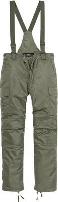 Produktbild von Brandit BD1012 | Herren Thermal Dungarees Thermohose - Farbe: Olive - Größe: XXL