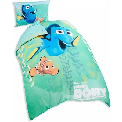 Produktbild von Disney Findet Dorie - Wendebettwäsche - 50 x 70 / 160 x 210 cm