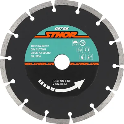 Immagine prodotto di Disco diamantato "Segment" 180x22,2 mm