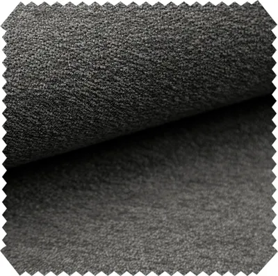 Produktbild von novely® MOERS Feiner Strukturstoff Glatte Flache Noppen-Bouclé-Optik | 1 lfm - Farbe: 07 Graphit