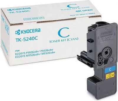Zdjęcie produktu dla KYOCERA TK-5240, 3000 stron(y), Cyjan, 1 szt.