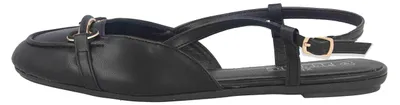 Produktbild von Fitters Footwear Lore Ballerinas in Übergrößen Schwarz 2BB0882003 Black Polyurethangroße Damenschuhe
