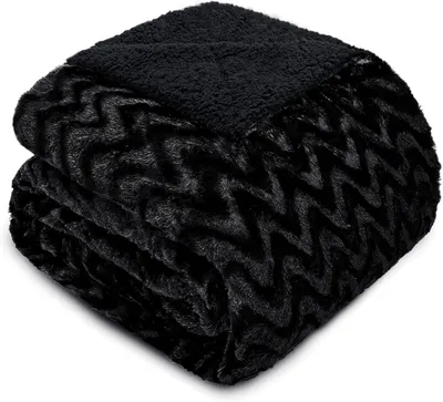 Imagen del producto de Manta de felpa suave, 130 x 150 cm, color , ideal para sofá y cama
