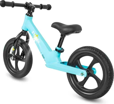 Produktbild von Laufrad mit türkisfarbenen Rädern, 12-Zoll-Magnesiumrahmen, leichtem Fahrrad und EVA-Schaumstofffelgen