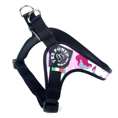 Produktbild von Tre Ponti RP260 Easy Fit Camouflage mit verstellbarem Bauchgurt und Click-Verschluss pink-camouflage
