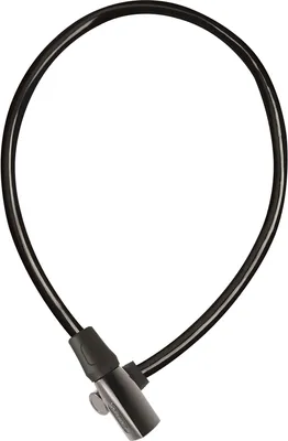 Image de Antivol à câble ABUS 4408K - câble en acier de 65 cm avec gaine plastique - antivol pour vélo avec niveau de sécurité ABUS 2 - noir